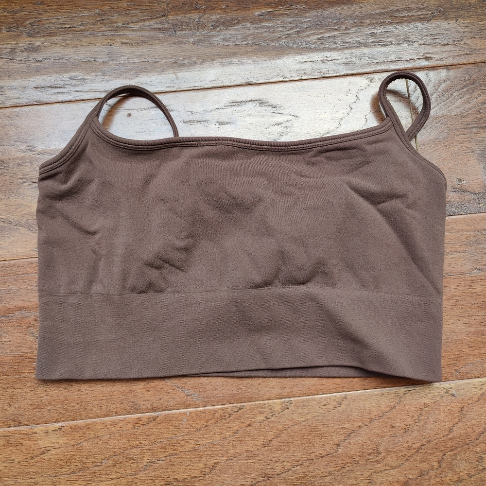 Skims Fits Everybody Bralette Brown